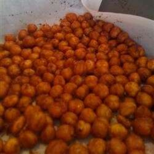 Roasted Spicy Garbanzo Beans