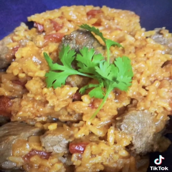Easy Spanish Rice and Beef