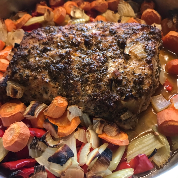 Cajun Roasted Pork Loin