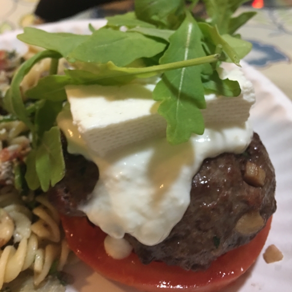 Mediterranean Lamb Burgers