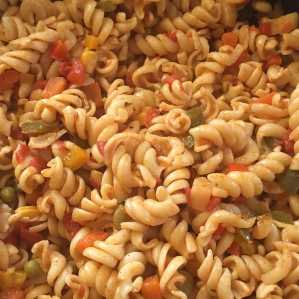 Southwestern Vegetarian Pasta