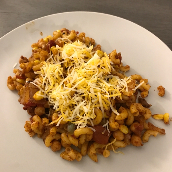 Southwestern Vegetarian Pasta