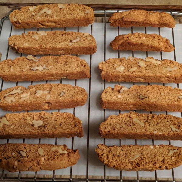 Amazing Peanut Butter Cup Biscotti