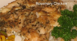 One Dish Rosemary Chicken and Rice Dinner