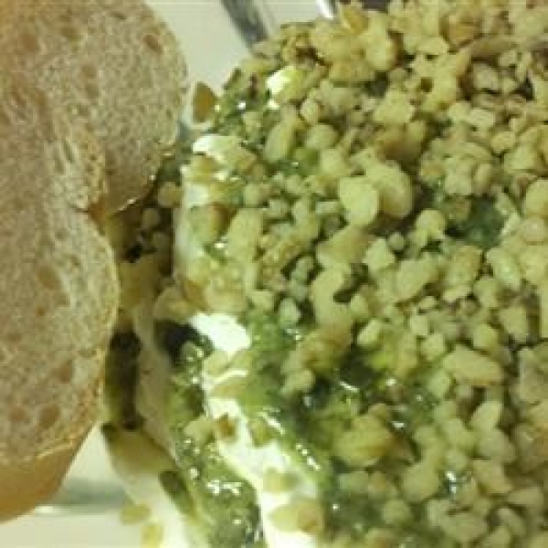 Striped Pesto Dip