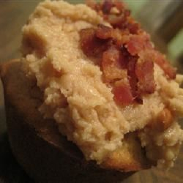 Peanut Butter Bacon Cupcake