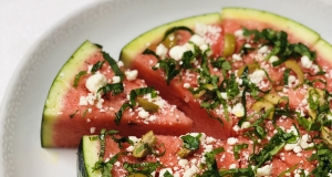 Chef John's Watermelon Pizza