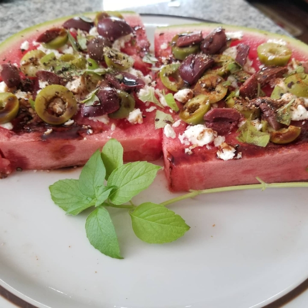 Chef John's Watermelon Pizza