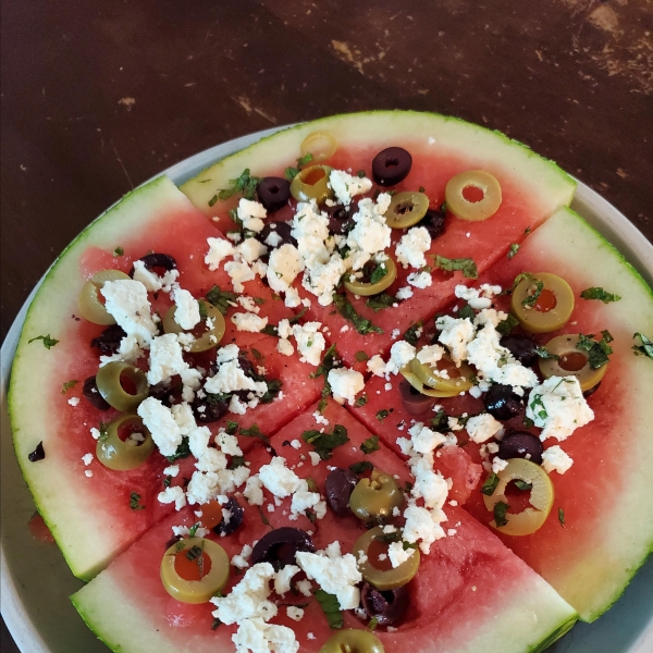 Chef John's Watermelon Pizza