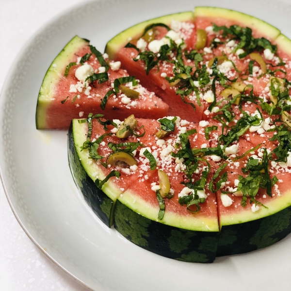 Chef John's Watermelon Pizza