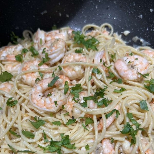 Shrimp Scampi with Pasta
