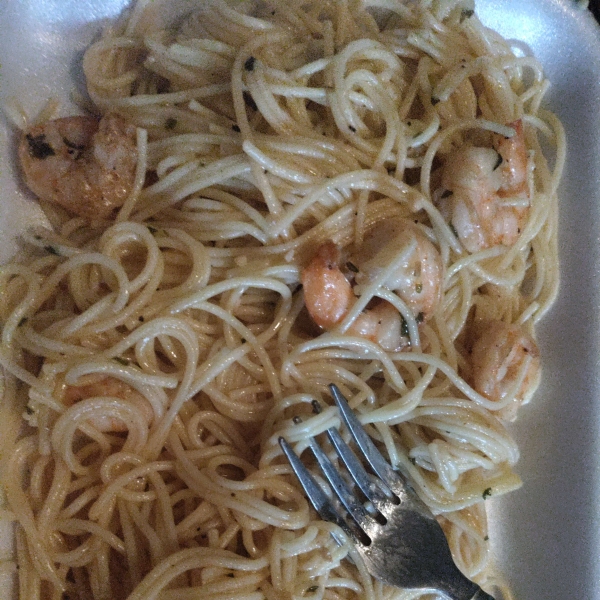 Shrimp Scampi with Pasta