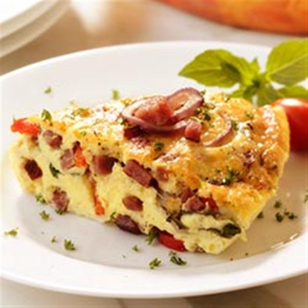 Salami Frittata