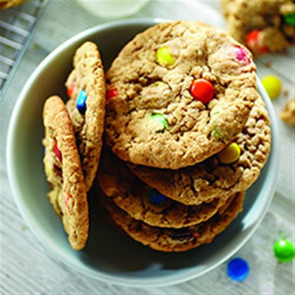 Peanut Butter Chocolate Oatmeal Cookies