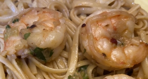 Shrimp and Noodles with Chili Crisp Sauce