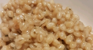 Balsamic Barley Orzotto