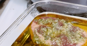 Pesto Steak Confit