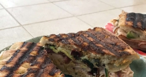 Turkey and Bacon Panini with Chipotle Mayonnaise