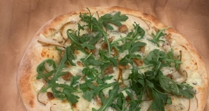 Pear and Gorgonzola Cheese Pizza