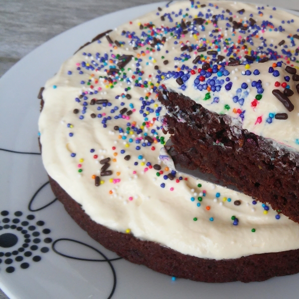 Healthy-ish Chocolate Cake