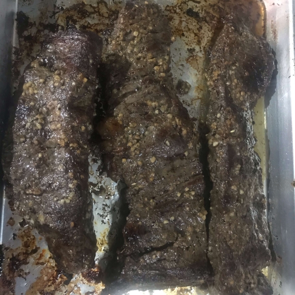 Greek Flank Steak and Veggie Salad