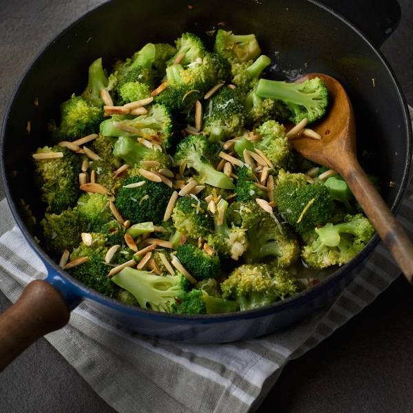 Spicy Broccoli with Parmesan Cheese