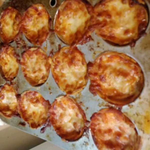 Lasagna Cupcakes