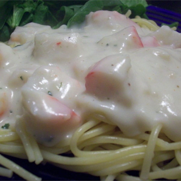 Easy Crab Linguine