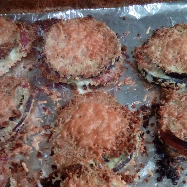 Baked Eggplant Sandwiches