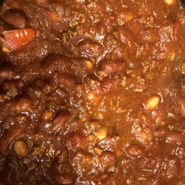 Traditional Chili with Ground Turkey