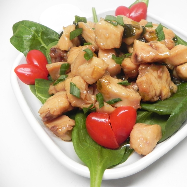 Asian Caramel Chicken Thighs