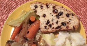 Honey Mustard Corned Beef Brisket and Cabbage