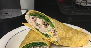 Spicy Turkey Salad Wraps