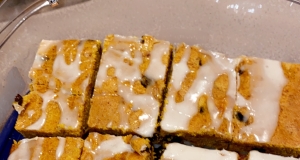 Pumpkin Bars with Maple Glaze