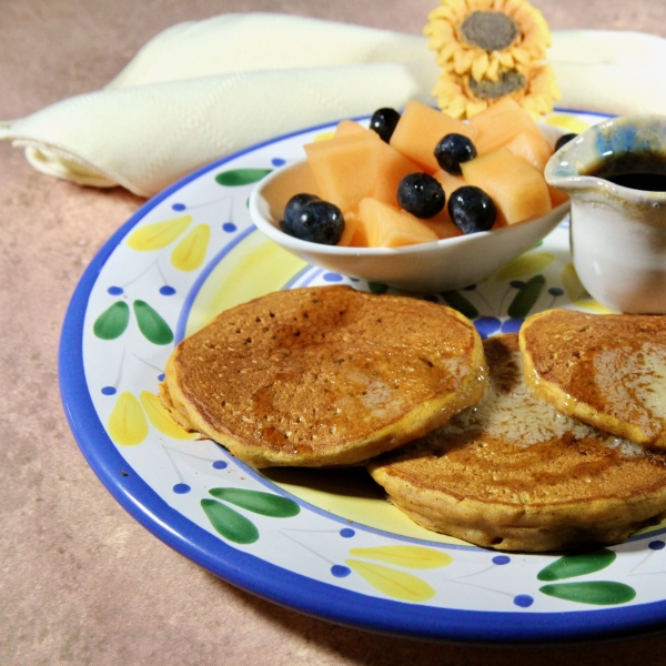 Chef John's Pumpkin Pancakes