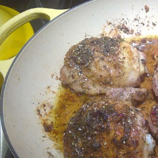 Za'atar Chicken Thighs