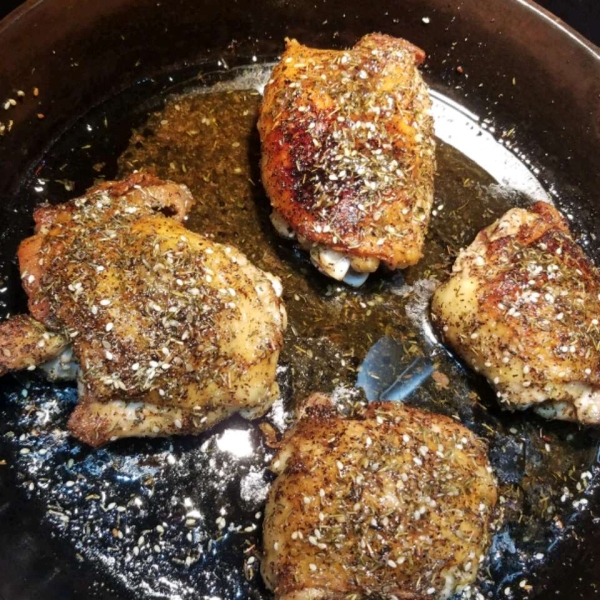 Za'atar Chicken Thighs