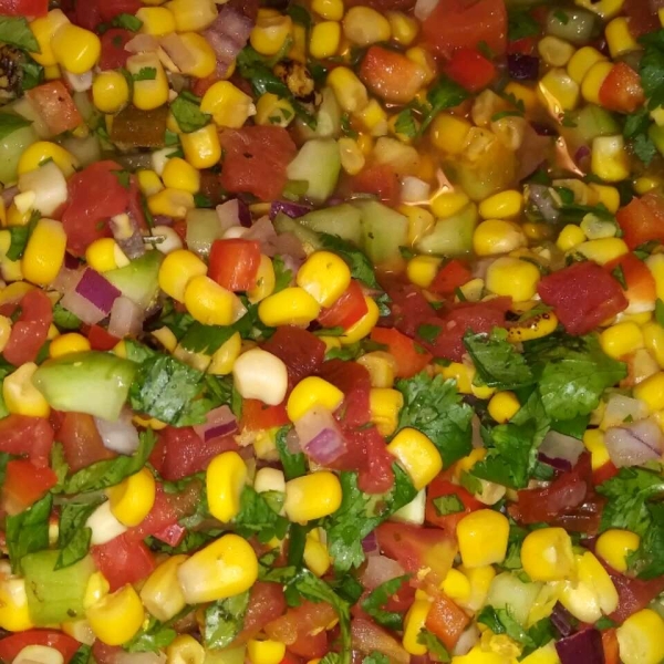 Easy Corn Salad - Great Side for BBQs