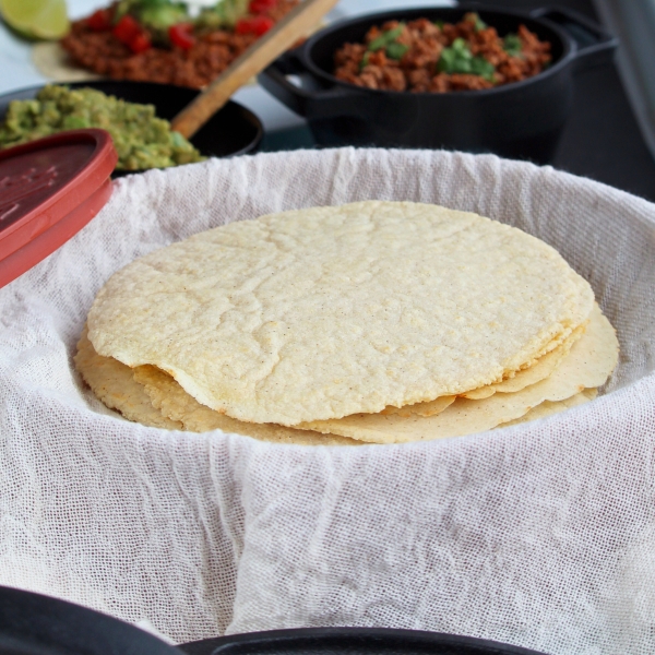 Gluten-Free Corn Tortillas with 3 Ingredients