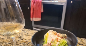 Wedge Salad with Blue Cheese Dressing