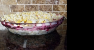 Russian Beet Salad with Herring