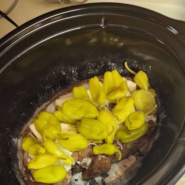 Mississippi Roast (Slow Cooker Pepperoncini Pot Roast)