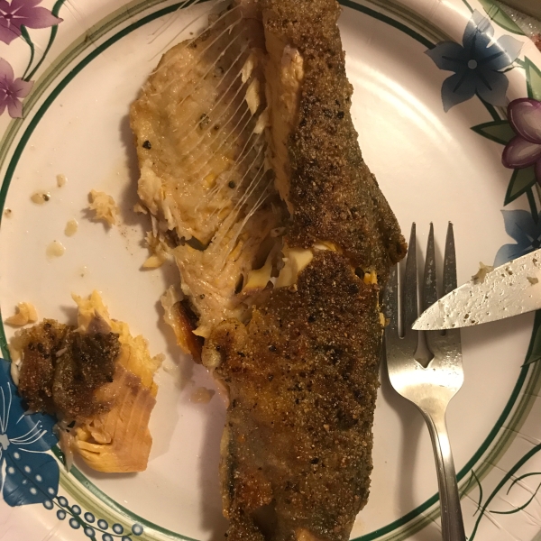 Pan Fried Whole Trout