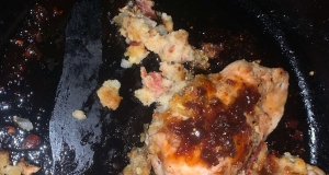 Savory Stuffed Chicken Breast with Plum Glaze