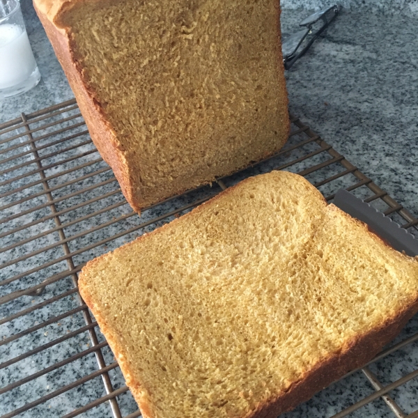 Pumpkin Yeast Bread