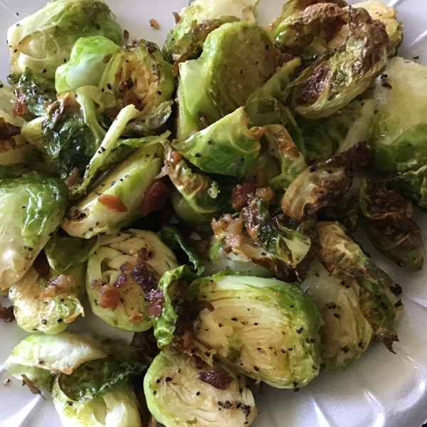 Simple Air Fryer Brussels Sprouts