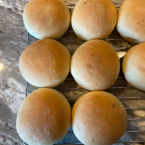 Soft Onion Sandwich Rolls