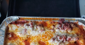 Cheese Stuffed Manicotti