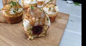 Savory Thanksgiving Cupcakes
