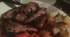 Broiled and Slow-Roasted Butterflied Leg of Lamb With Cumin and Garlic